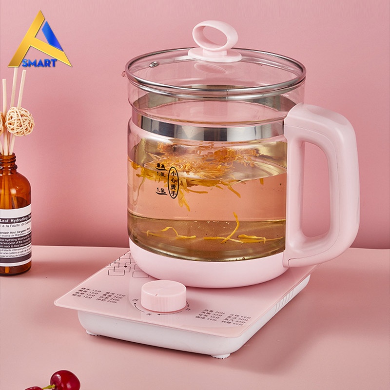 Ấm Siêu Tốc thủy tinh thiết kế hiện đại tiêu chuẩn châu âu - Bình Siêu Tốc 1,8L có đèn led ,tự ngắt khi sôi