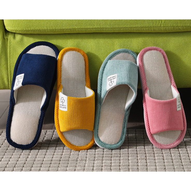 Dép Lông Đi Trong Nhà Cao Cấp Đế Chống Trơn - D54 - D81 - D79