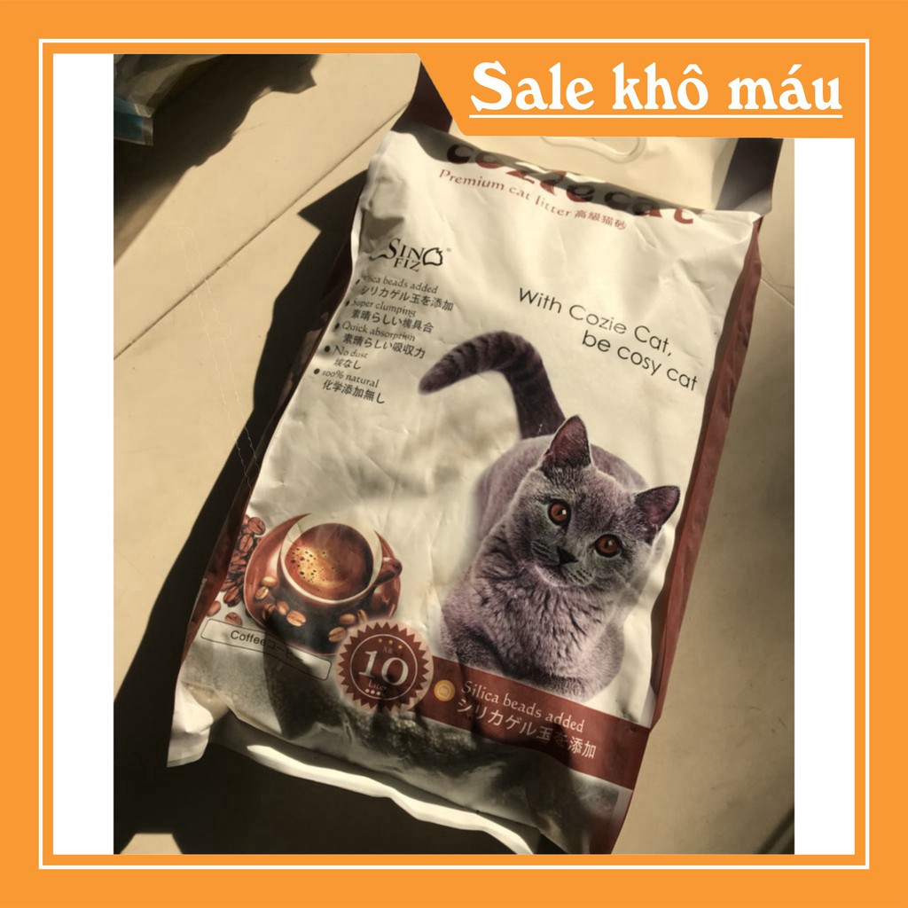 [FLASH SALE]  Cát vệ sinh cho mèo cozie cat 5L