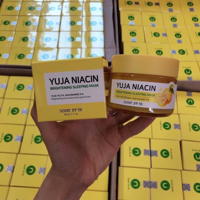 Mặt nạ ngủ dưỡng trắng Some By Mi Yuja Niacin 30 Days Miracle Brightening Sleeping Mask