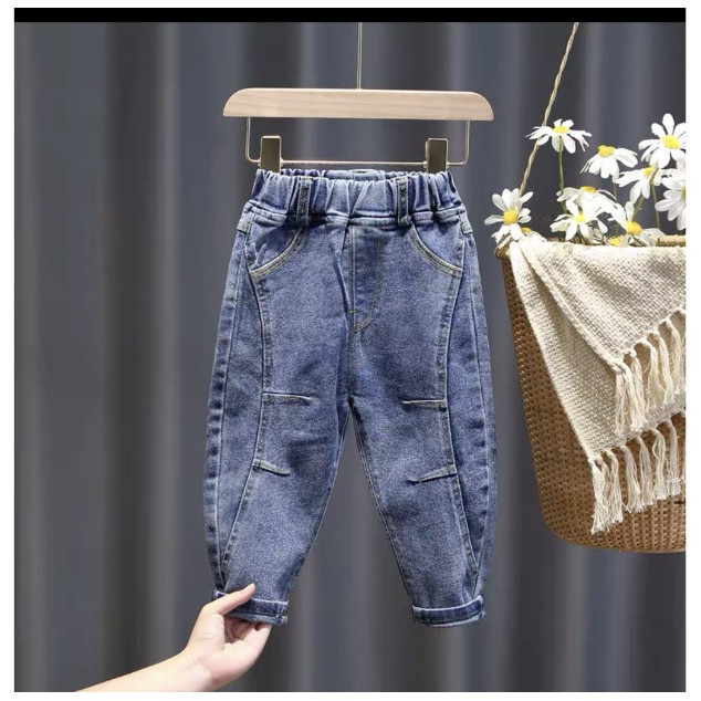 Quần Jeans Baggy Bò Mí cho Bé Trai Bé Gái từ 10-25kg Samgo Shop