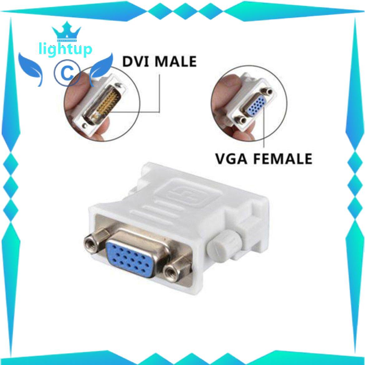 Đầu Chuyển Đổi Vga Sang Dvi D / 24 + 1 Pin