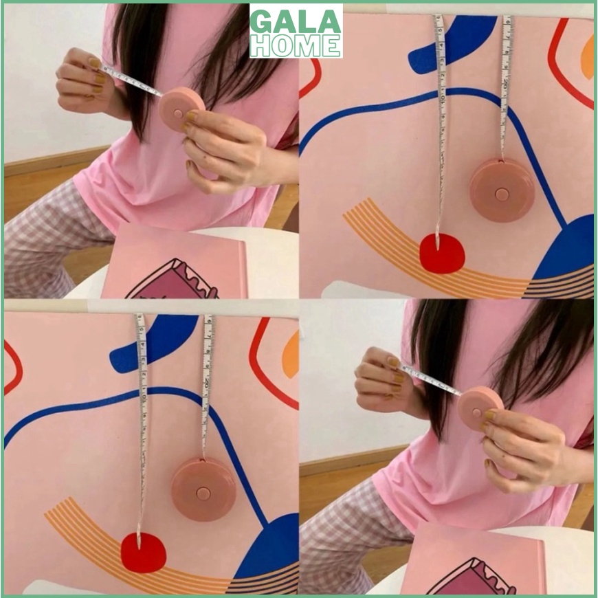 Thước đo chiều cao thước Dây Cuộn Có Thể Thu Gọn Tiện Lợi 150cm GALA HOME