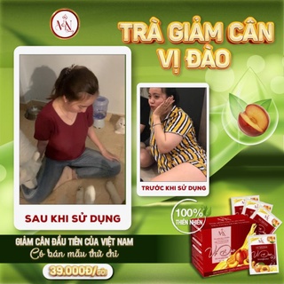 Trà giảm cân vị đào MN Group ( hộp 15 gói)