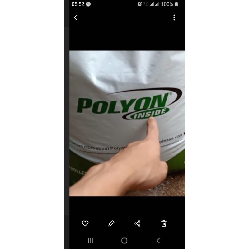 Sale (hot) - Phân tan Chậm Mỹ PoLyon hạt xanh 16-6-12 300k/kg siêu tốt.