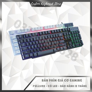 Bàn phím giả cơ gaming có led - bảo hành 12 tháng
