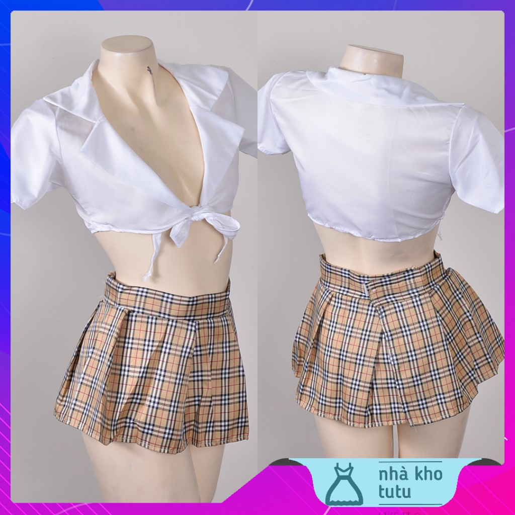 Bộ đồ ngủ cosplay học sính sexy L241 | BigBuy360 - bigbuy360.vn