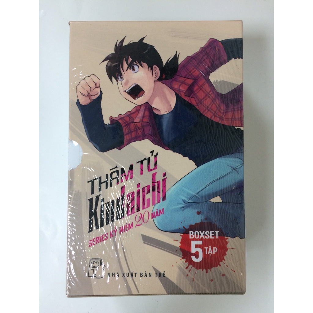 Sách - Thám tử Kindaichi - series kỉ niệm 20 năm 1 - boxset 5 tập