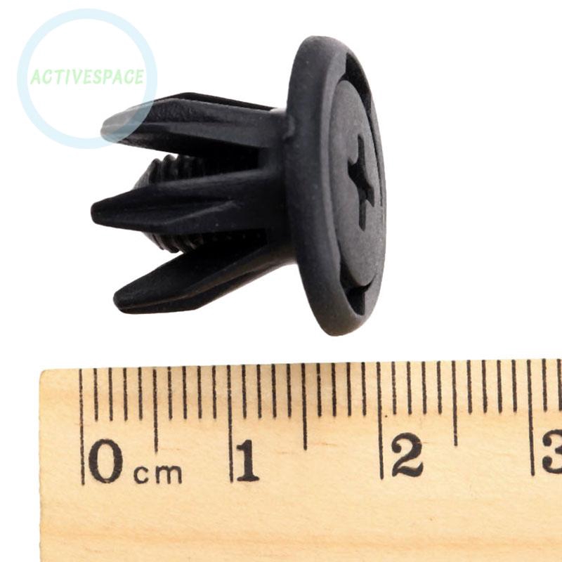 Bộ 50 Đinh Tán Nhựa 10mm Cho Xe Hơi