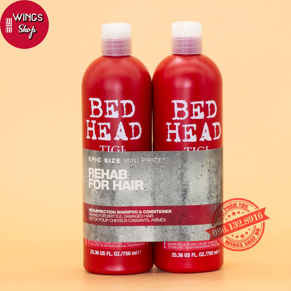 🛑FreeShip🛑Cặp Dầu Gội Xả TIGI  Đủ Màu 750ML |  Phục Hồi Tóc Hư Tổn, Giảm Gãy Rụng | Hàng Chính Hãng | BigBuy360 - bigbuy360.vn