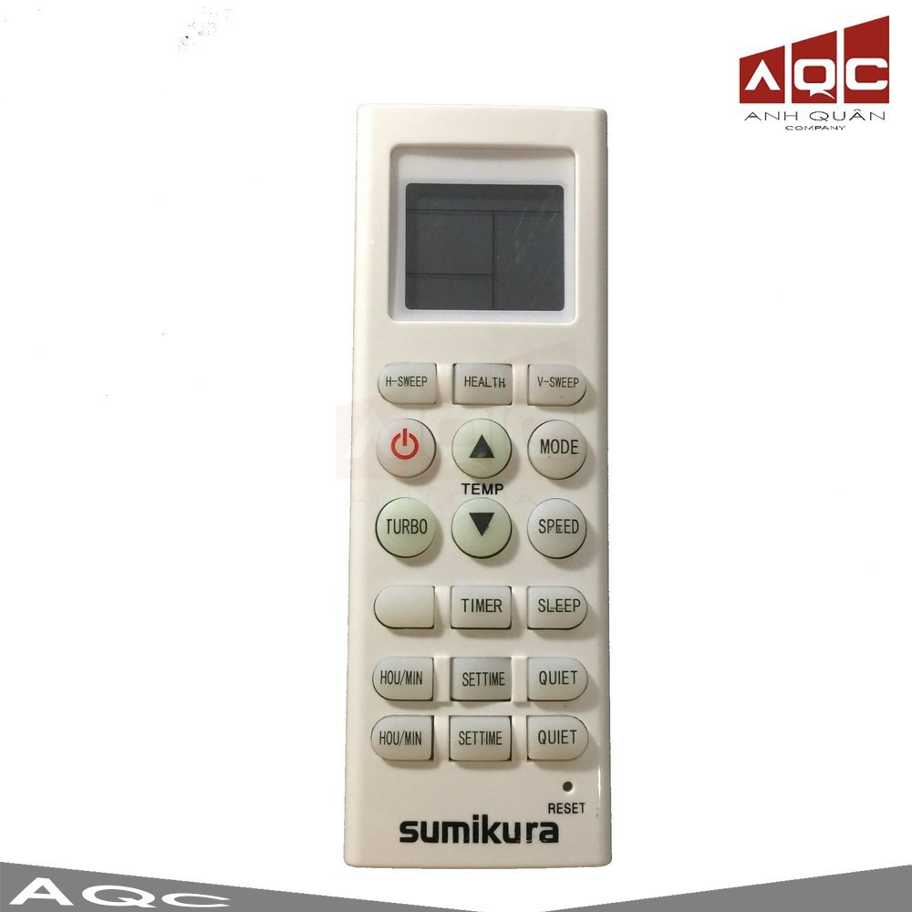 Điều khiển điều hoà SUMIKURA 9000 và 12000 PTU - Remote máy lạnh SUMIKURA  Hàng đẹp