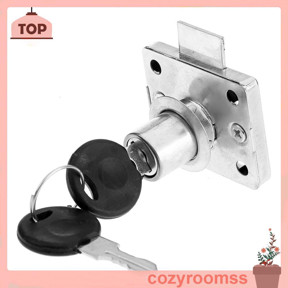 Ổ Khóa Cửa Tủ Kèm 2 Chìa Khóa