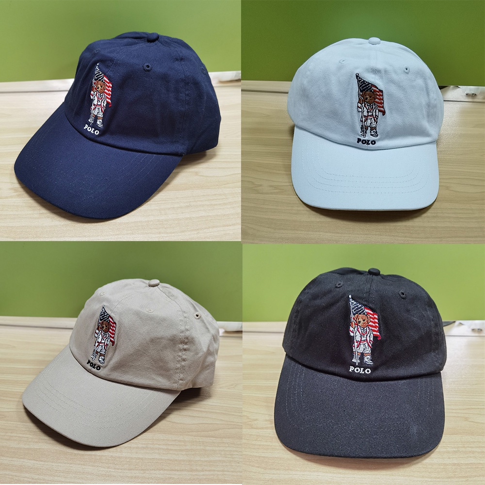 Mũ Lưỡi Trai Polo Họa Tiết Cờ Mỹ 4 Màu Thời Trang Cho Nam