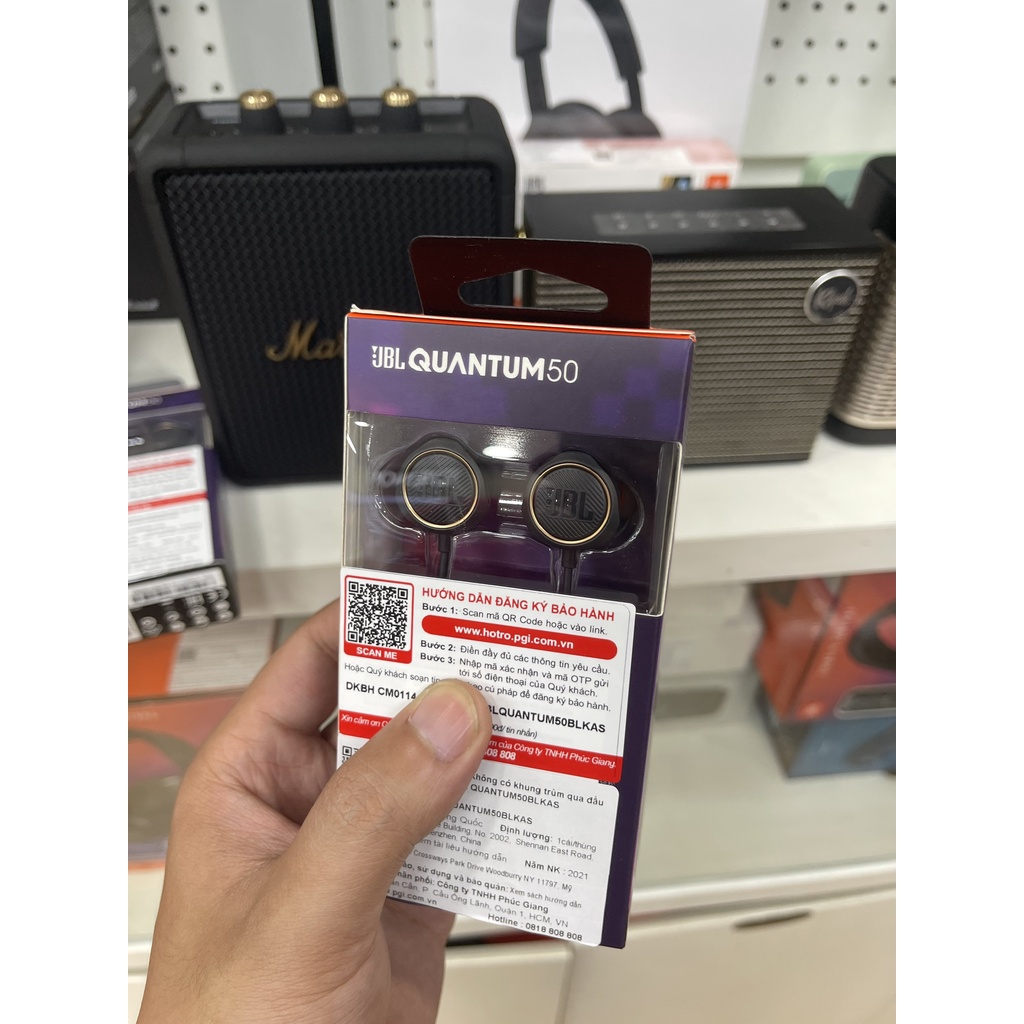Tai nghe JBL Quantum 50 - Hàng Chính Hãng