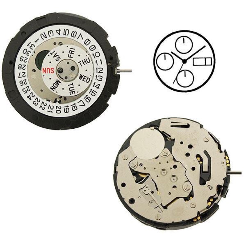 Máy đồng hồ Os miyota các mã