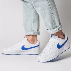 Giày Nike Court Vision Low White Game Royal CD5463 103 - Hàng chính hãng - Voss Authentic
