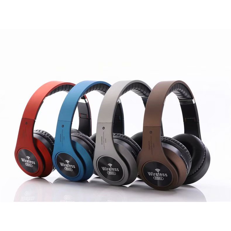 Tai nghe bluetooth 5.0 chơi game over-ear 2 in 1 tai nghe wireless KD53 2 bên gọi thoại âm thanh HiFi