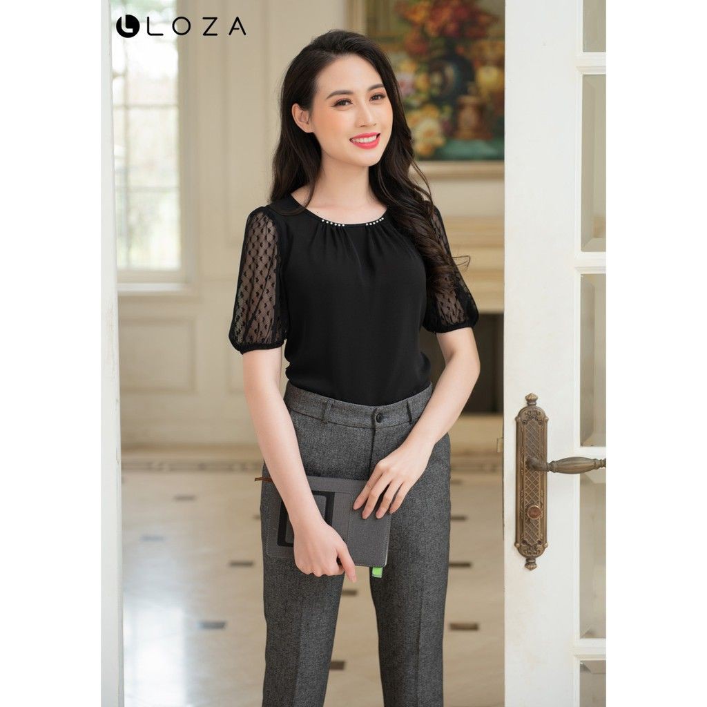 Quần âu nữ LOZA dáng côn đứng - LQ3065