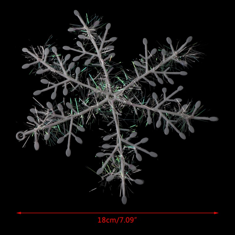 Set 3 / 9 / 15 Bông Tuyết Trang Trí Giáng Sinh