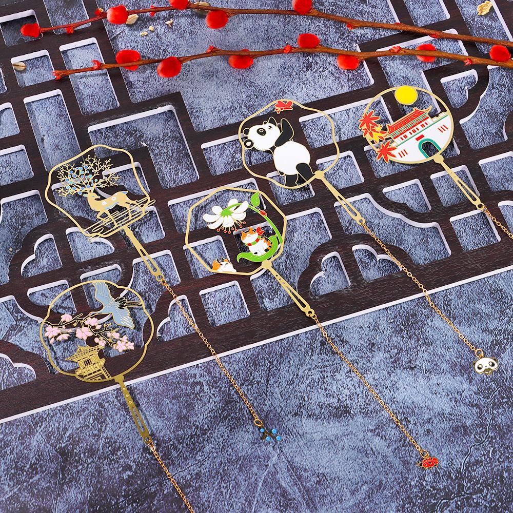 PISTA Thẻ Đánh Dấu Trang Sách Bằng Đồng Thau Hình Cánh Thiên Thần