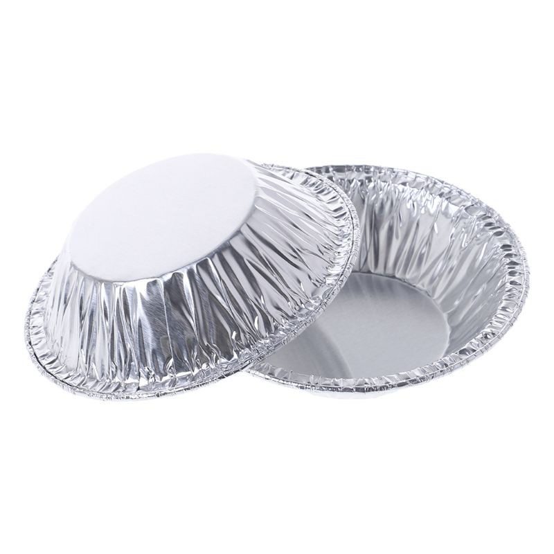 250 Khuôn giấy bạc làm bánh trứng nướng/ bánh ngọt dùng một lần tiện lợi