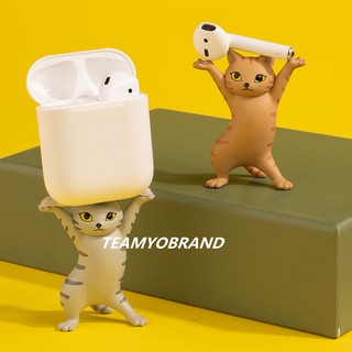 Tượng Hình Mèo Xinh Xắn Dùng Để Trang Trí Decor - Móc khóa đồ chơi hoạt hình mèo điệu nhảy múa Set mèo khiêng hòm
