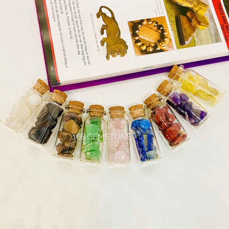 Hũ Đá Thanh Tẩy Tarot Mini Size Nhỏ