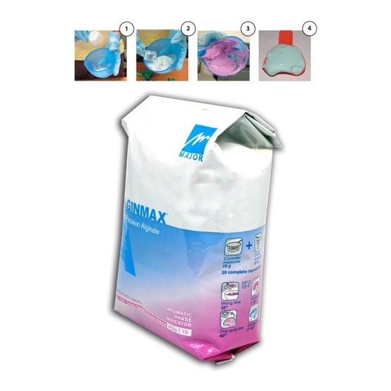 Bột lấy dấu đúc tượng Ý Algimax 453gram