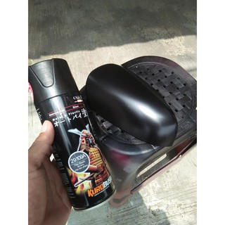 Chai sơn xịt sơn xe máy Samurai 109A màu đen nhám _ Flat Black