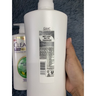 DẦU GỘI CLEAR BẠC HÀ 900ML