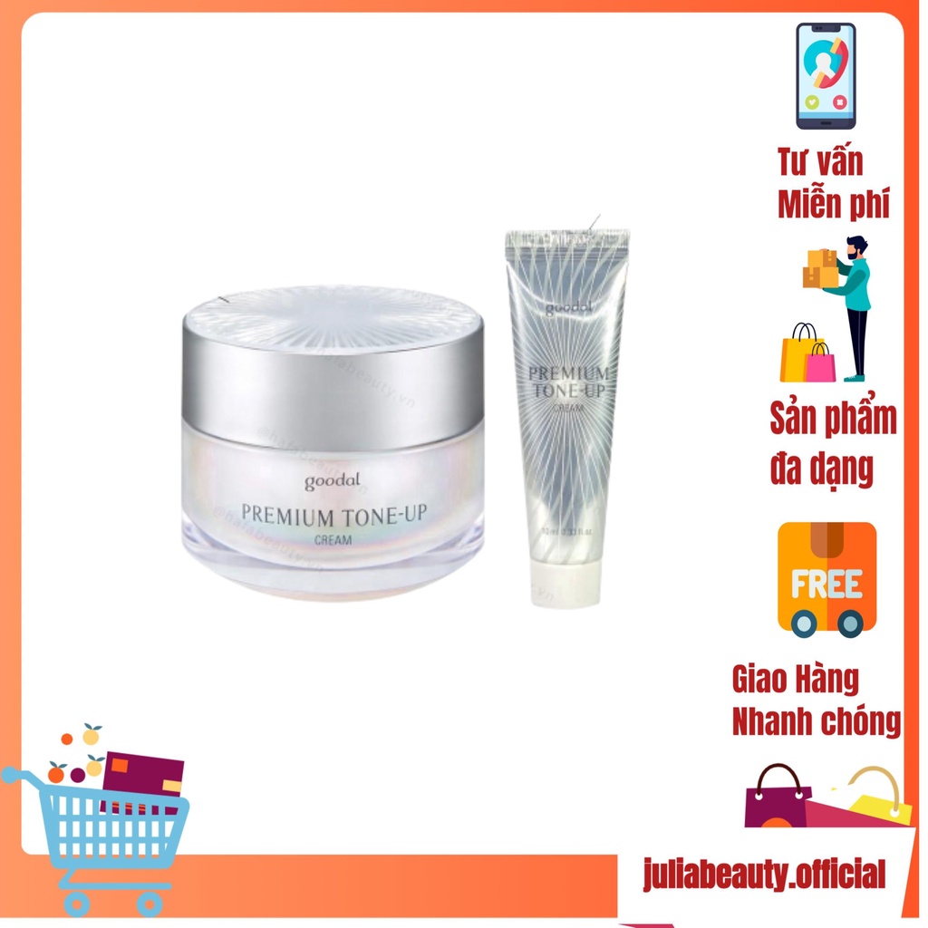 Kem Ốc Sên Goodal / 𝘍𝘳𝘦𝘦𝘴𝘩𝘪𝘱 / Kem Dưỡng Trắng Da Goodal Premium Snail Tone Up Cream ( Mẫu Mới 2020 ) - Sp11