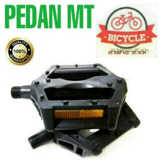 Bộ 2 pedan bàn đạp nhựa dành cho xe đạp phổ thông bàn đạp xe đạp pedan xe đạp thể thao, xe đạp phổ thông
