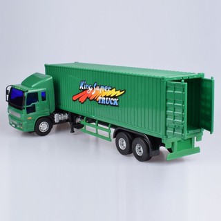Xe mô hình container nhựa cho bé
