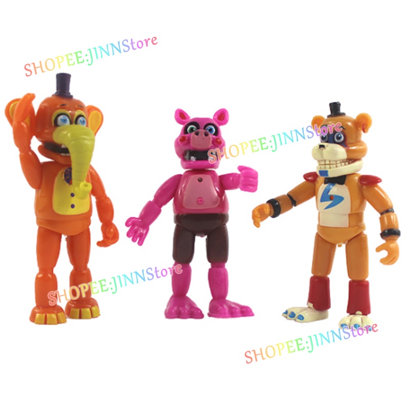 Mô Hình Tượng Nhân Vật Trong Five Nights At Freddy 'S: An Ninh Di Chuyển Được