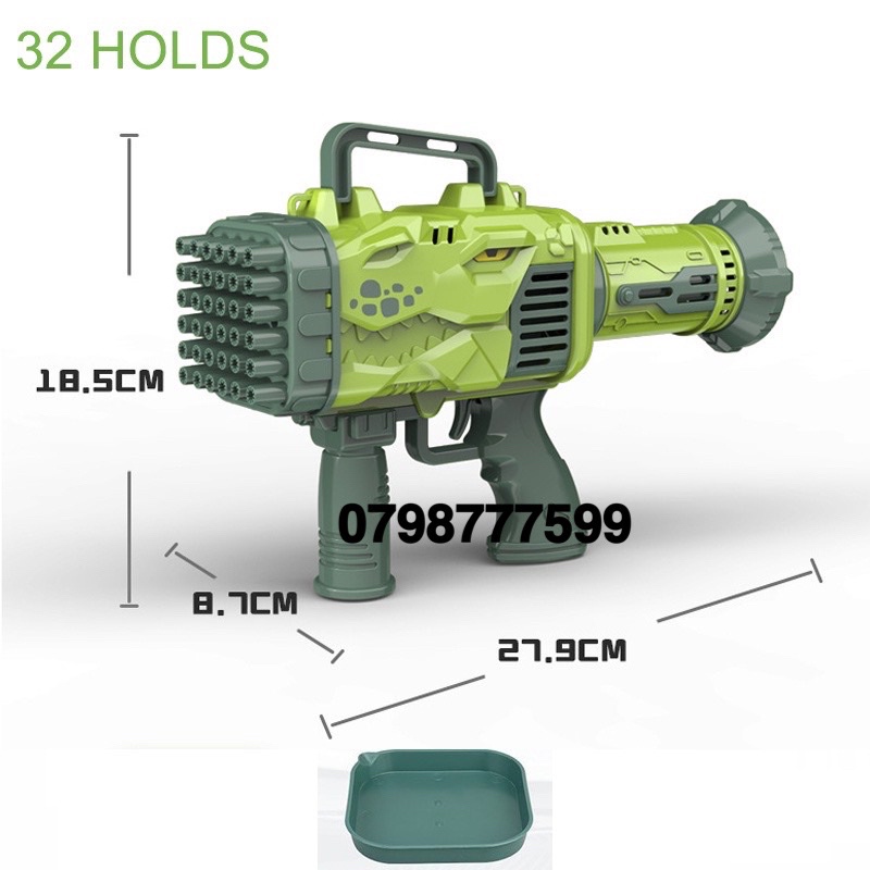 Súng bắn bong bóng khủng long