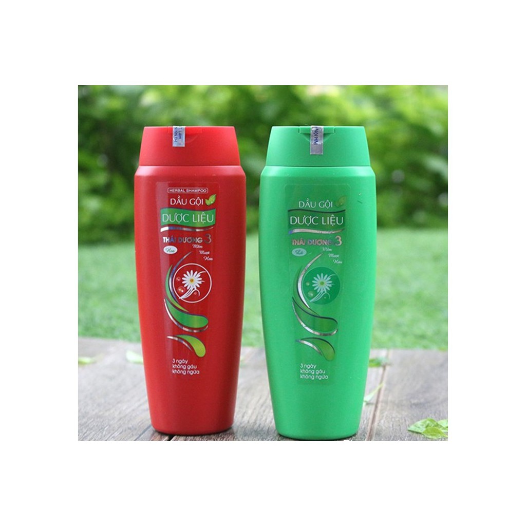 Dầu gội dược liệu Thái Dương 3 (hương hoa) 200ml