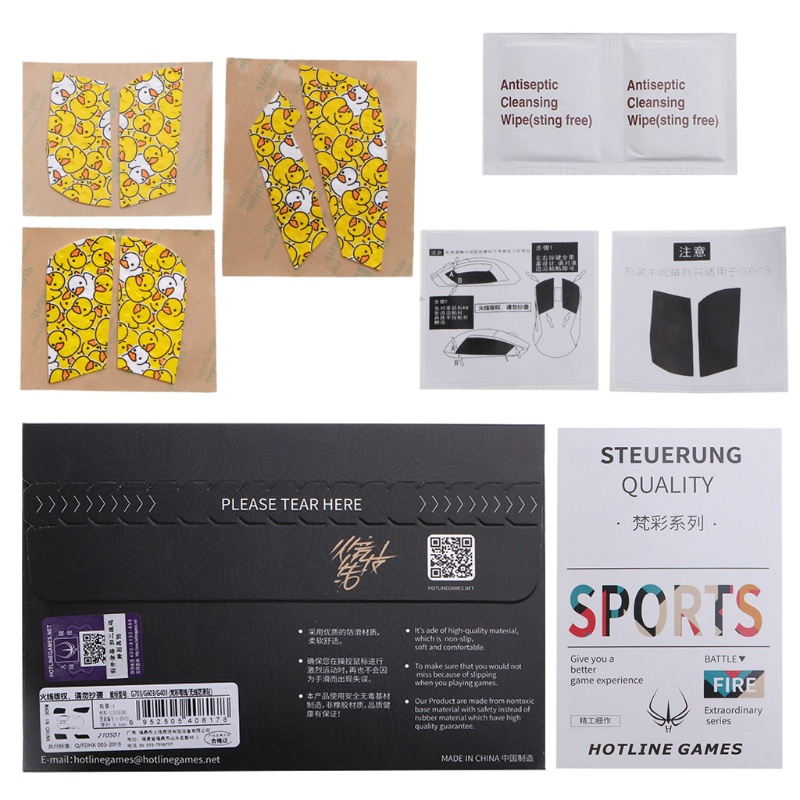 Miếng Dán Chuột Chống Mồ Hôi Cho G403 G603 G703