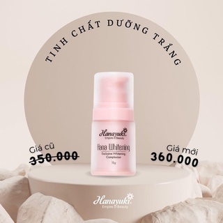 Serum Dưỡng Trắng Hana Whitening Hanayuki - mini 15gam
