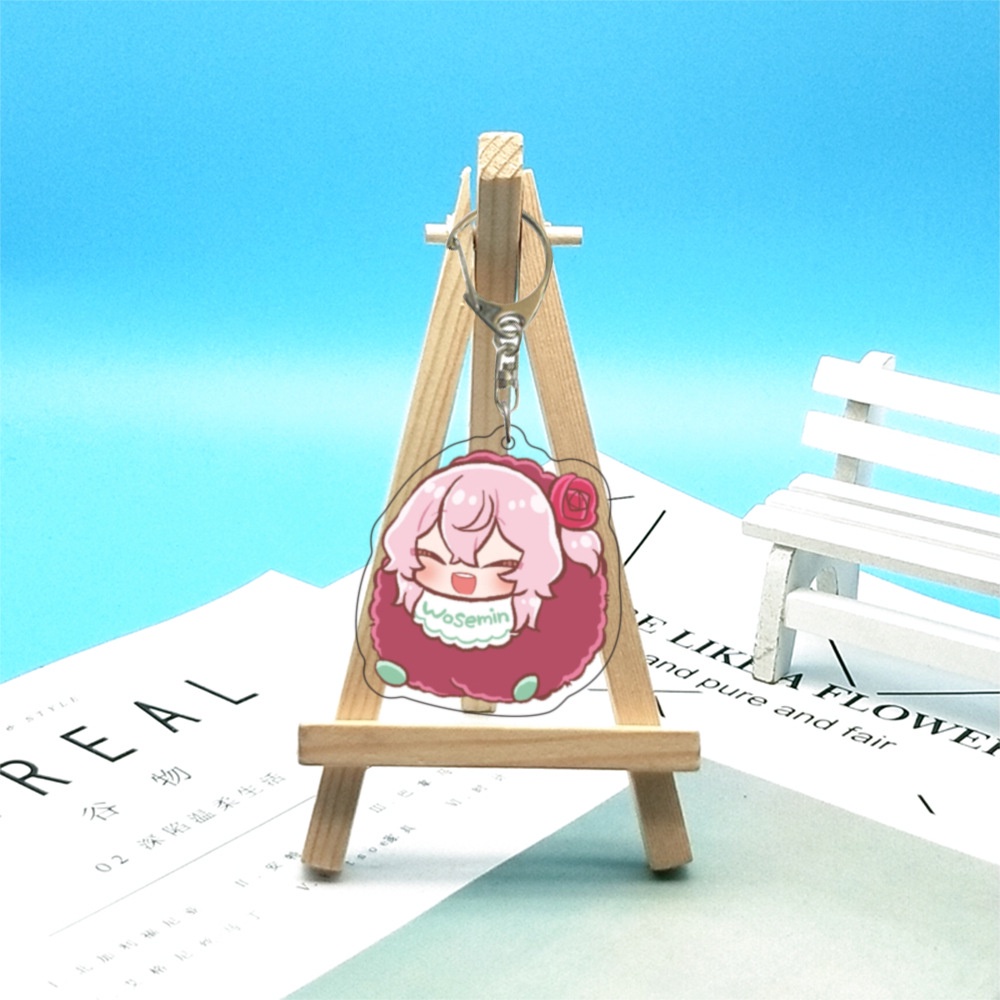 Móc Chìa Khóa Hình Ellen NIJISANJI Vtuber LUXIEM Anime Mysta Dễ Thương