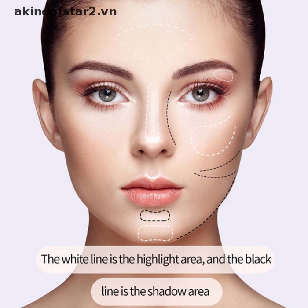 [akin] Makeup Natural Cream Face Eye Foundation Concealer-Contour Pen Highlight Stick [akin] | BigBuy360 - bigbuy360.vn