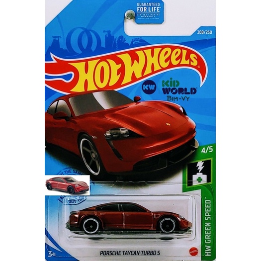 Xe mô hình Hot Wheels basic Porsche Taycan Turbo S GTB23.