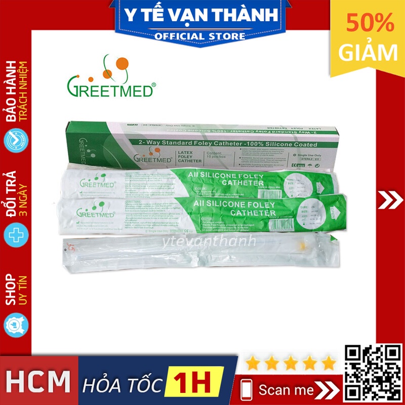 ✅ Dây Thông Tiểu 2 Nhánh (Tốt)- GreetMed, Hoặc nhãn hiệu tương đương -VT0413