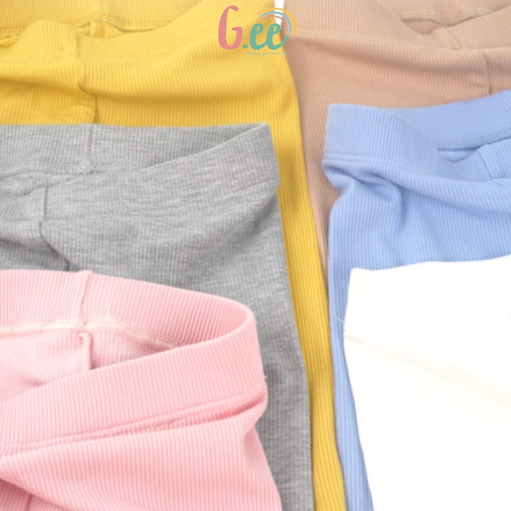Quần Legging Bé Gái Quần Dài Trẻ Em Len Tăm Lót Lông Vải Sợi Sồi Modal Mềm Mịn, Thấm Hút Mồ Hôi Có Size Sơ Sinh Size Đại