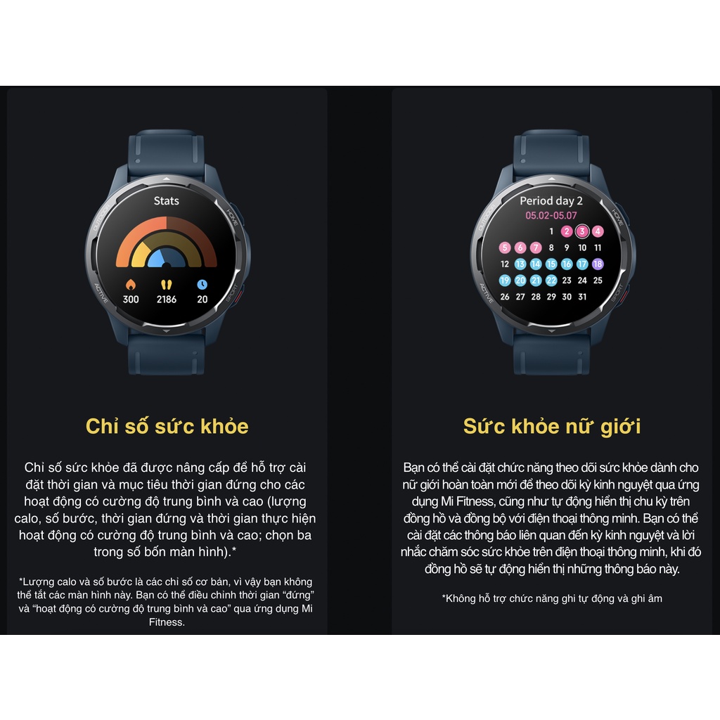 Đồng hồ thông minh Xiaomi Watch S1 Active - Chính hãng