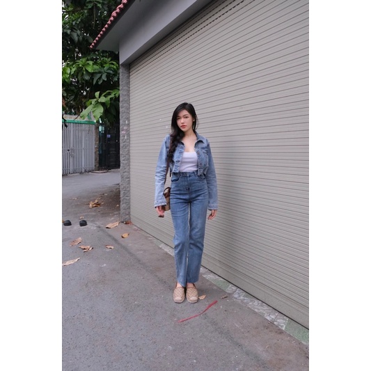 [AITHEE] BOYFRIEND JEANS -DÀI 105CM-FORM THIẾT KẾ | BigBuy360 - bigbuy360.vn