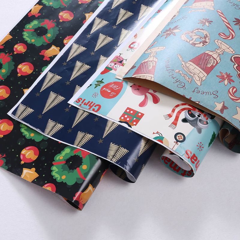 Bộ 6 Túi Giấy Đựng Quà Giáng Sinh Xinh Xắn