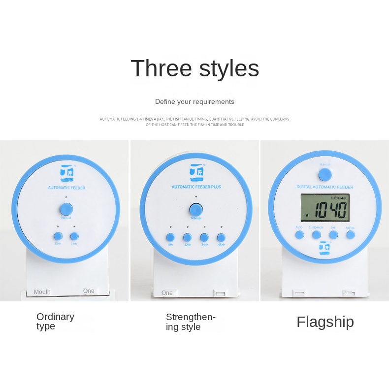 Thiết Bị Cho Cá Ăn Tự Động Hẹn Giờ