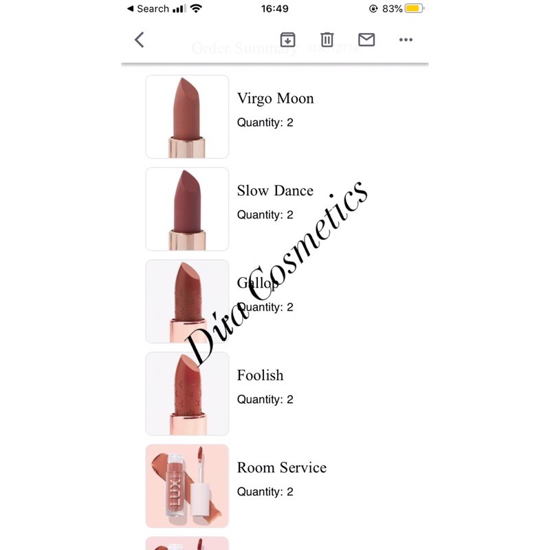 Son thỏi Colourpop Lux Lipstick