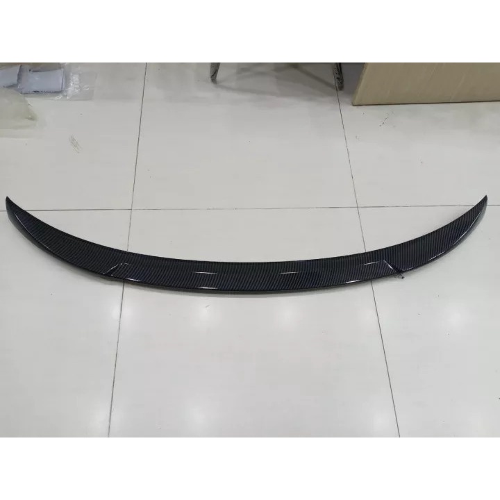 Đuôi gió, đuôi cá liền cốp sơn cacbon Kia Cerato 2019- 2020 Chất liệu Nhựa ABS vân cacbon cao cấp