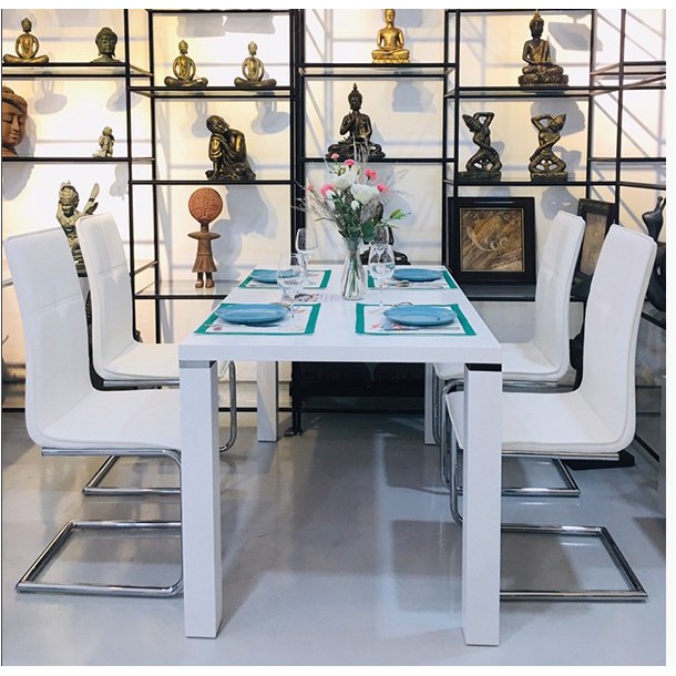 Bàn Ghế Ăn 1m4 DT9006/1 - Ghế C1706 Alila | BigBuy360 - bigbuy360.vn